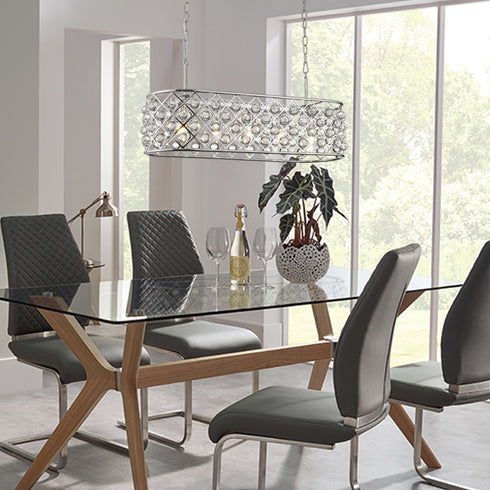 Cross Decorative Luminaire In Chrome LL00029